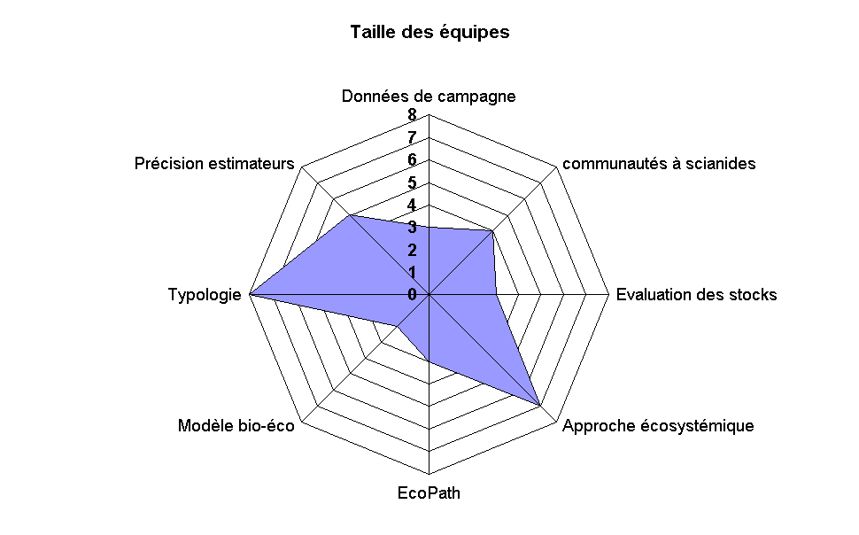 Graphique Taille des quipes